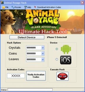 Animal_Voyage_hack_tool app screenshot