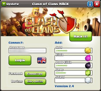 Clash-of-Clans-Hacks-app screenshot