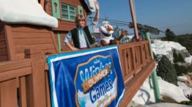 Frozen Games at Disney's Blizzard Beach liquid Park